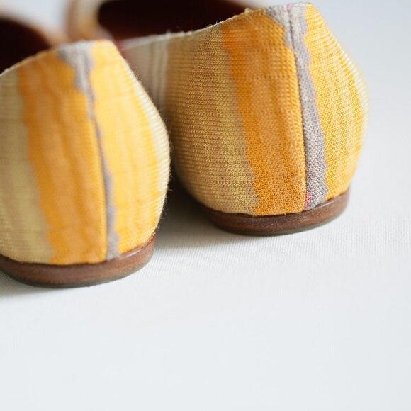 Missoni Round Toe Colorful Geometric Print Flats - Picture 8 of 14